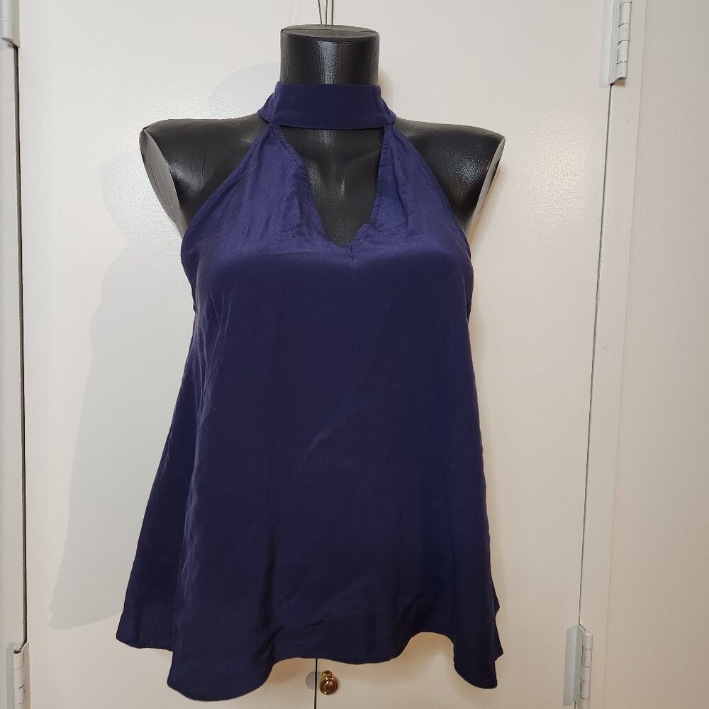 Keepsake Stay Close Silk halter top